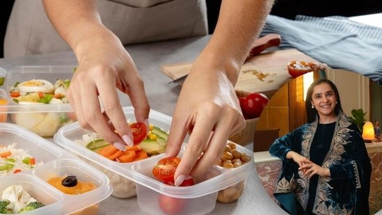 Plan your Sunday meal prep for the week for your peace of mind and health.(Freepik and Lavleen Kaur)