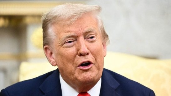 Donald Trump also said that the US was making a lot of money from China(AFP)