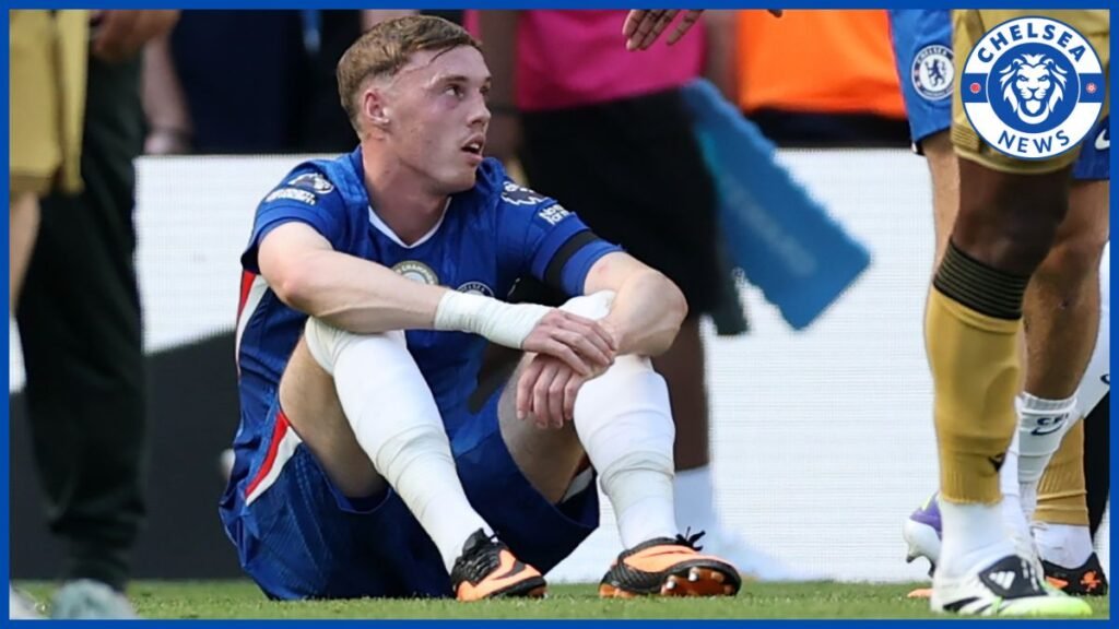 Cole Palmer disappointed after draw.