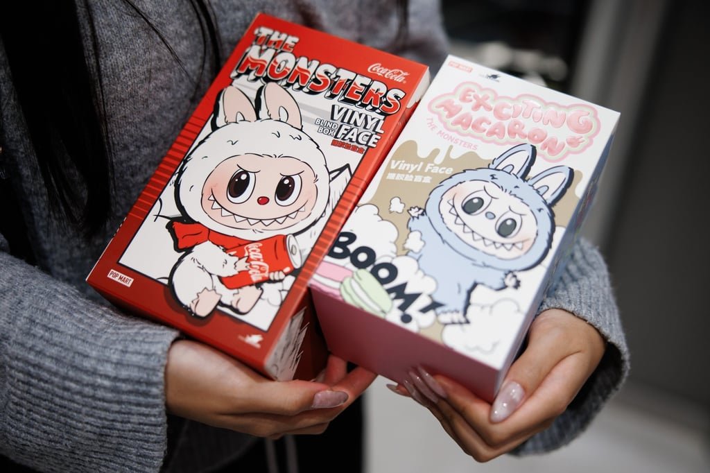Labubu toys boosted Pop Mart’s first-half revenue. Photo: EPA