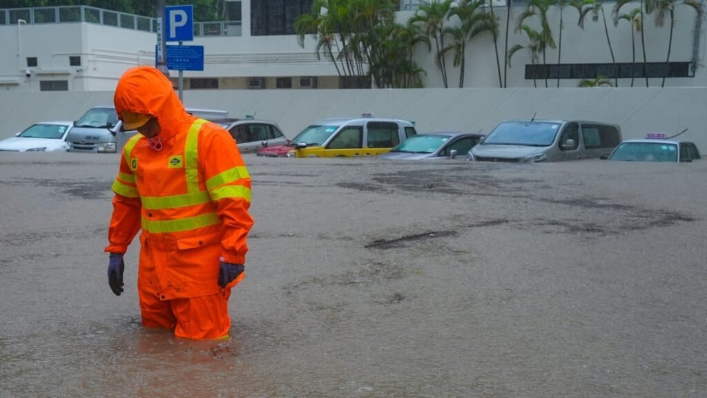 Tseung Kwan O in Hong Kong recorded China’s highest rainfall so far this year. Why?