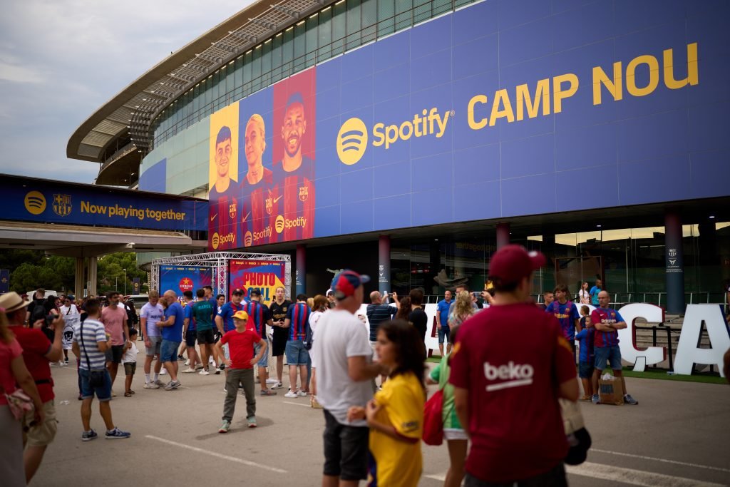 Spotify Camp Nou exteriors