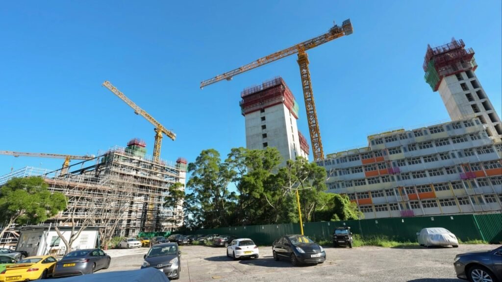 Hong Kong partially halts work on light public housing project over defective bolts