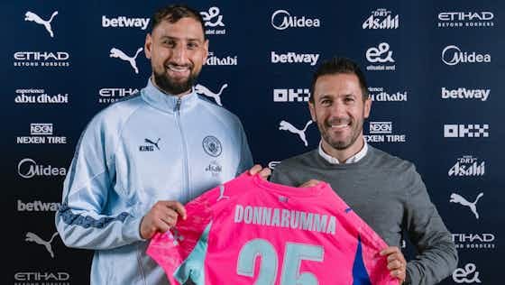 Article image:Donnarumma: ‘Manchester City a responsibility, Guardiola wanted me’