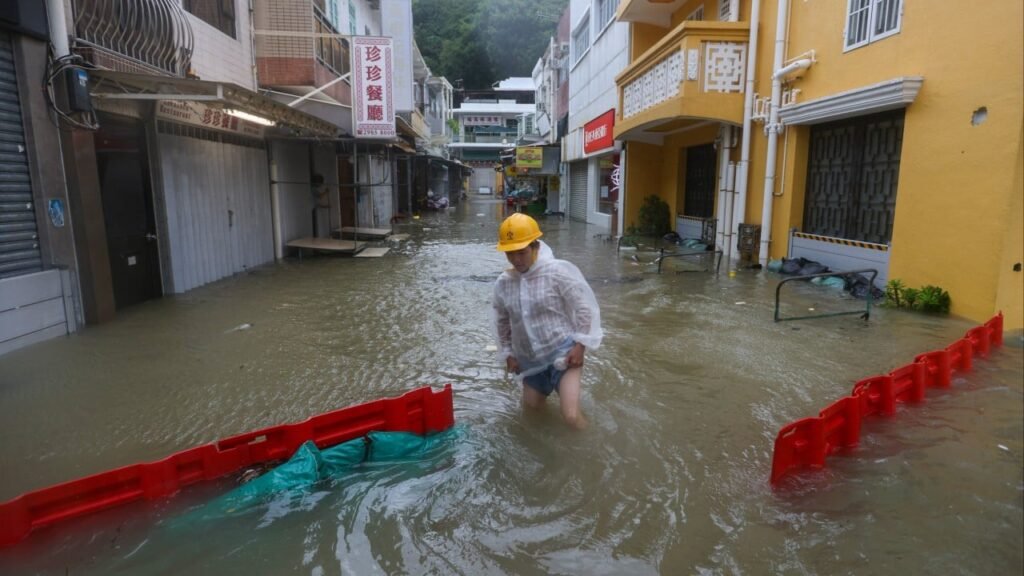 Severe Typhoon Ragasa: Hong Kong’s coastal, low-lying areas hit by floodwaters