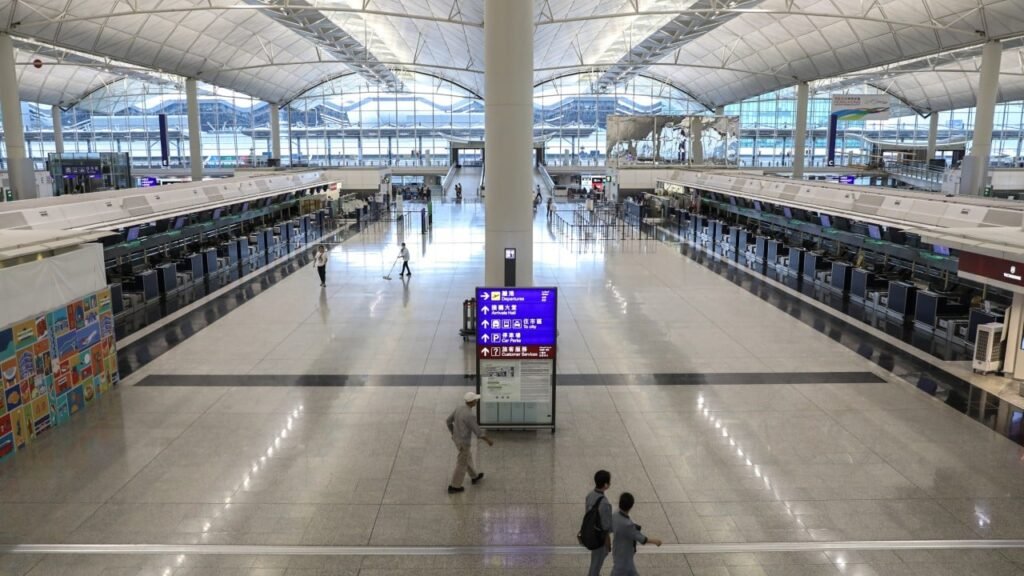 Hong Kong airport braces for Ragasa backlog of 140,000 affected passengers