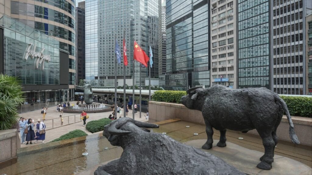 Hong Kong stocks waver amid profit-taking after tech-led rally a day earlier