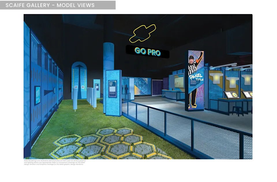 Sports360 exhibition rendering