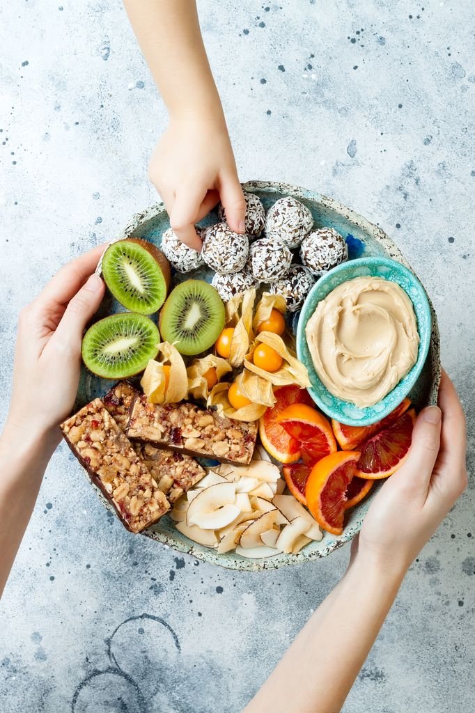 Snacks are recommended for children over the age of one