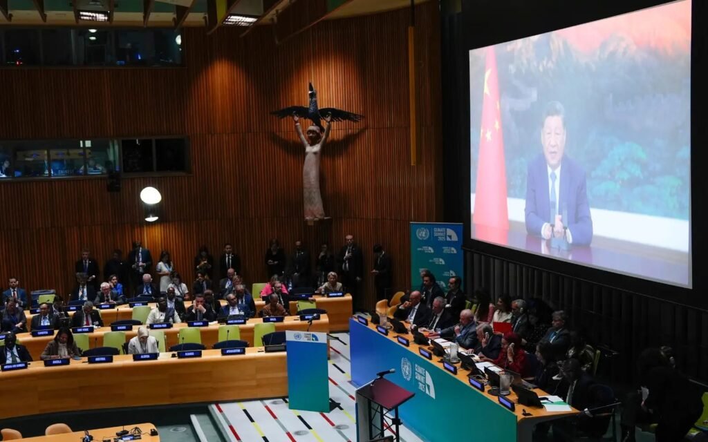 China unveils steady but restrained climate goals