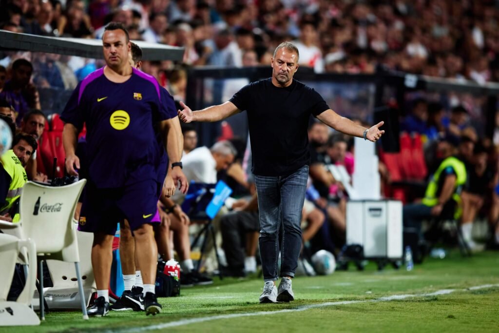 Why Hansi Flick locked his Barcelona players in the dressing room after Rayo Vallecano draw