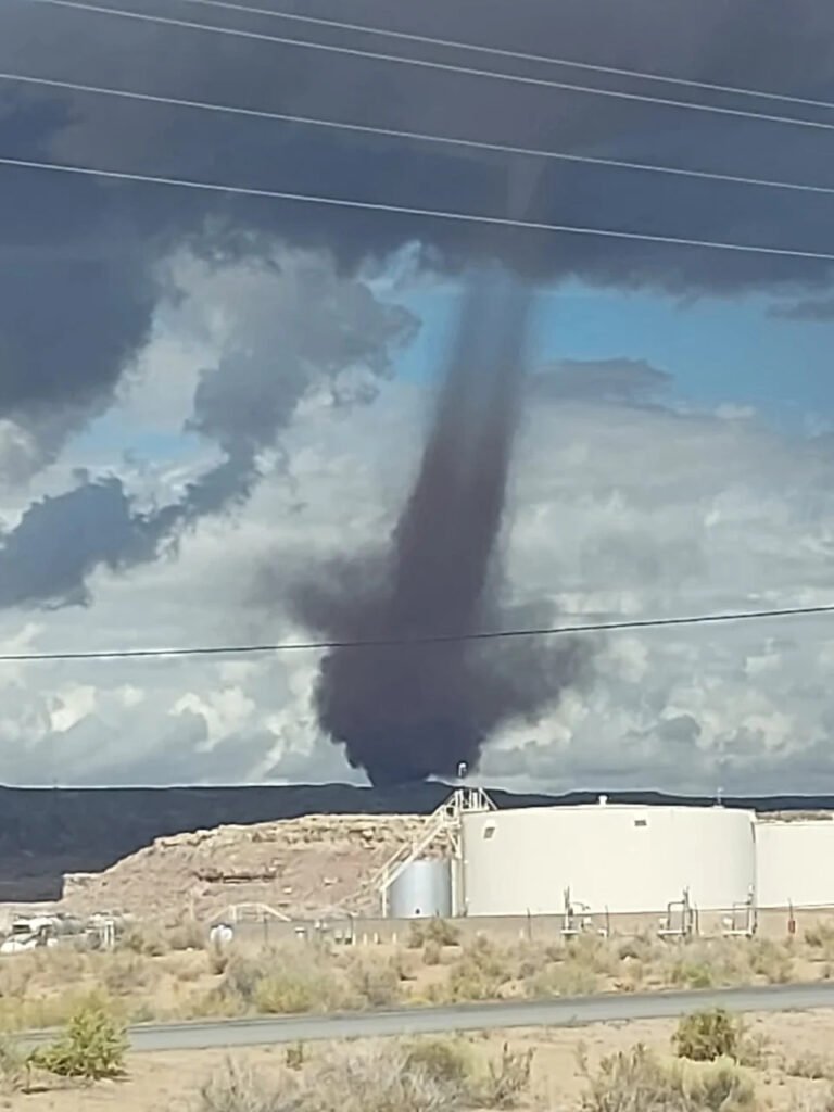 Tornado in San Juan County (Courtesy of Allyn Allen)