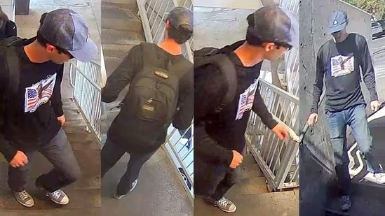 The FBI had released multiple photos of the suspect in the Charlie Kirk shooting investigation.(FBI)