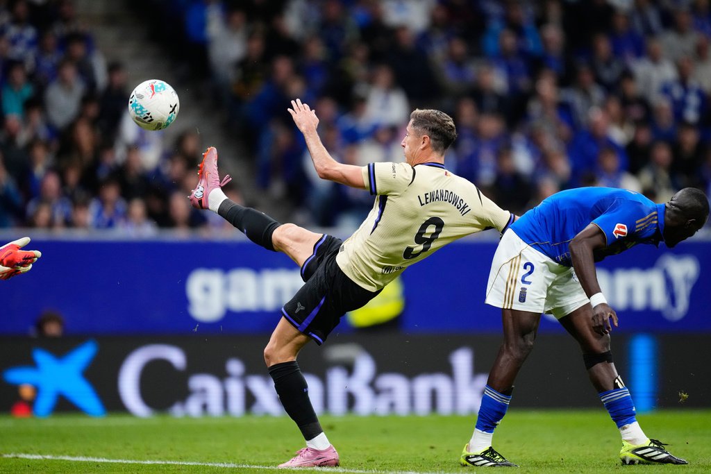 Barcelona fight back to defeat Oviedo 3-1 and stay unbeaten in LaLiga