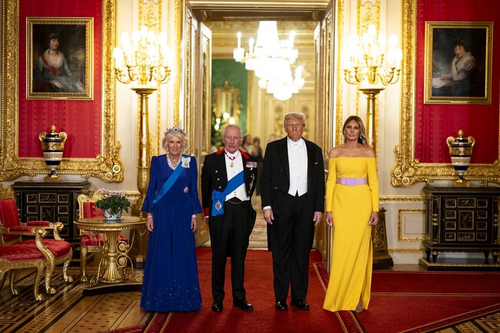 uk hosts president trump and first lady melania trump for state visit day two