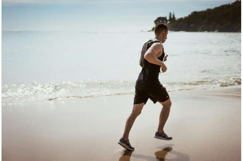 man running