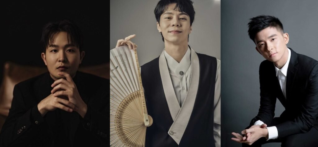 (From left) Sunwoo Yekwon, Kim Soo-in, KaJeng Wong (Hong Kong Week)