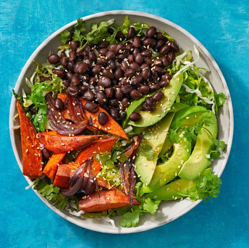 sweet potato black bean bowls