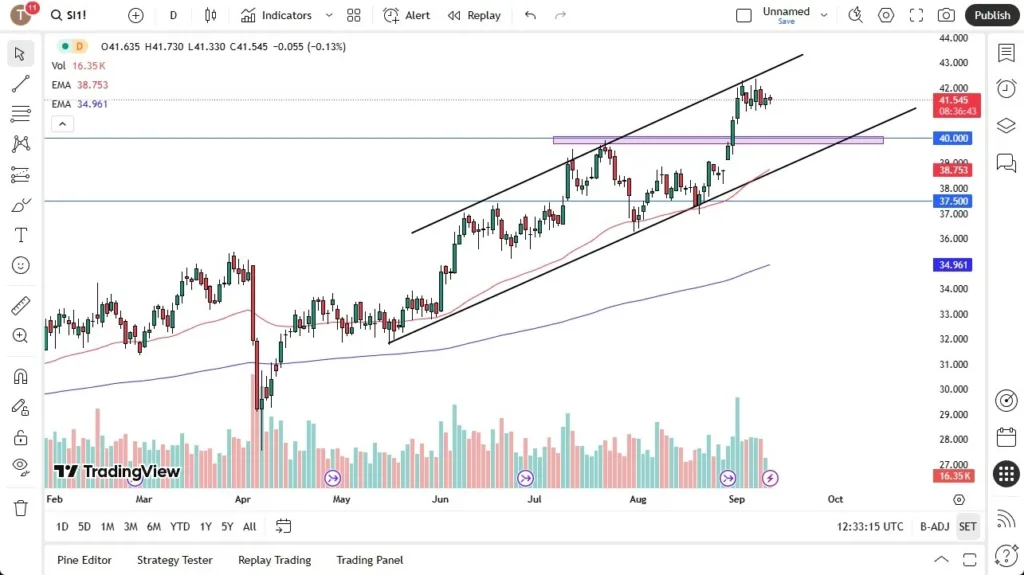 Silver Forex Signal 12/09: Work Off Momentum (graph)