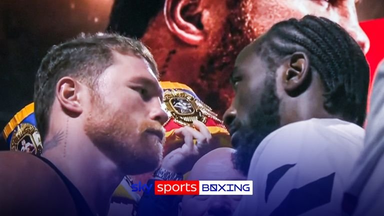 Canelo and Crawford face off ahead of Las Vegas showdown