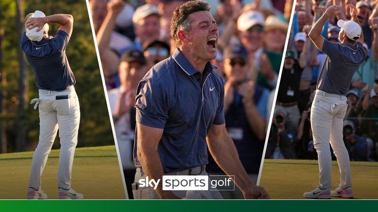 RORY MCILROY WINS THE MASTERS