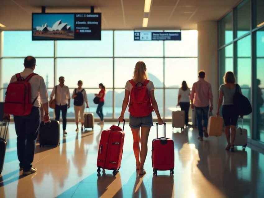 United states, united kingdom, singapore, and india tourists boost australian tourism