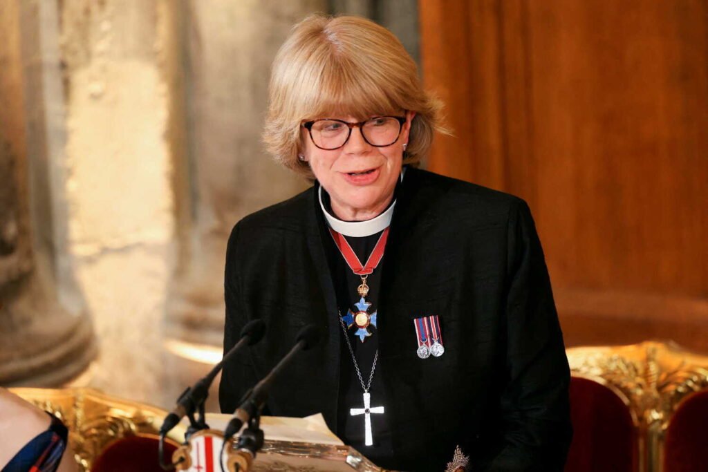 Sarah Mullally, the newly named archbishop of Canterbury.