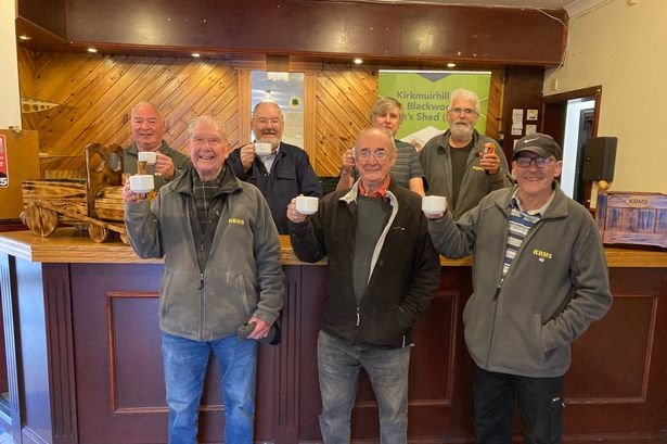 Kirkmuirhill Men's Shed buy local pub