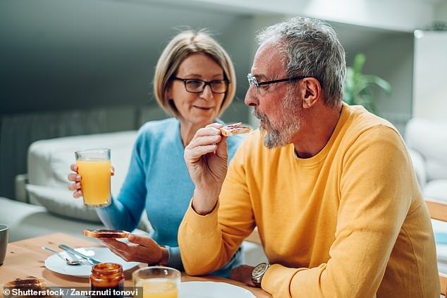 Studies have revealed the foods that are most likely to stave off dementia (stock image)
