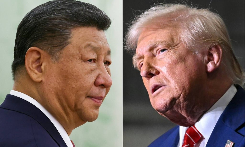 Chinese President Xi Jinping (left) and US President Donald Trump last met in person in 2019. Photo: AFP