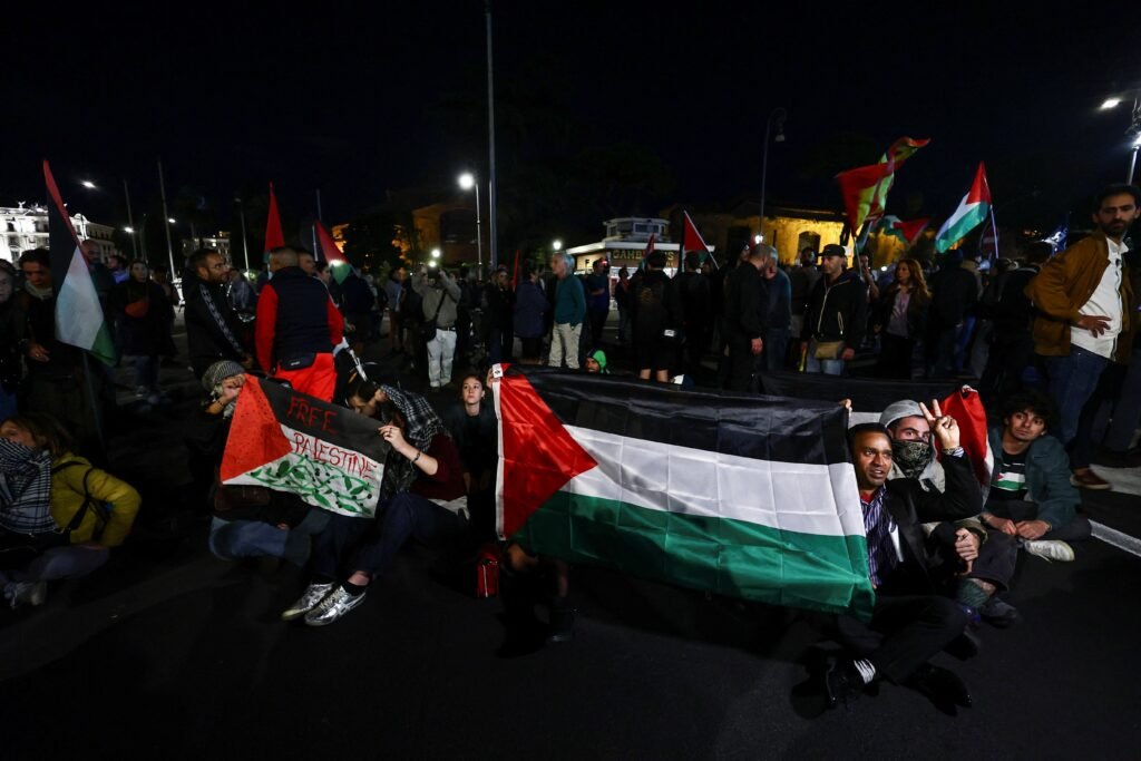 Greta Thunberg Gaza flotilla - live: Israeli forces detain Greta Thunberg after intercepting more than dozen vessels