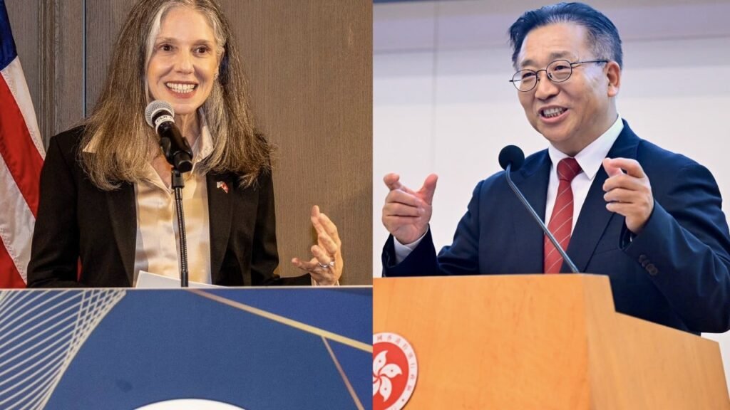 Beijing sets 4 red lines for US envoy in Hong Kong after opposition figures backlash