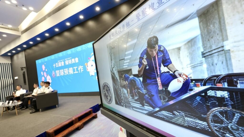 Hong Kong police confident National Games will go off without a hitch