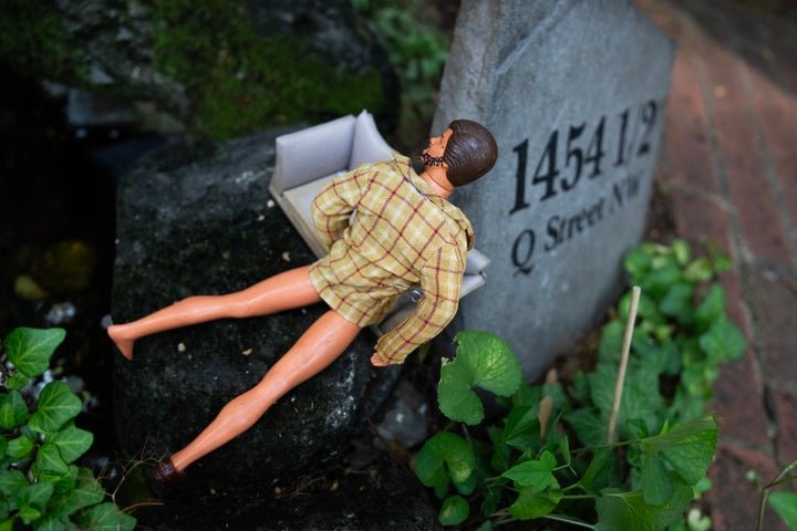 A doll depicting Vice President JD Vance in his falsely rumored couch coitus was on display at “Barbie Pond on Avenue Q” in July.