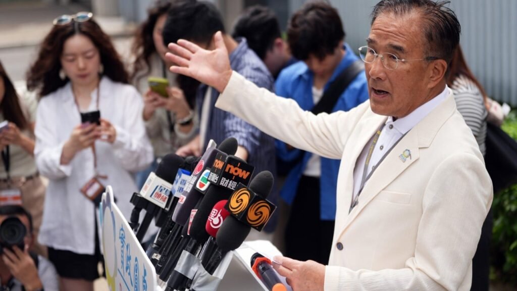 Veteran Hong Kong lawmakers Michael Tien, Tony Tse to step down from Legco