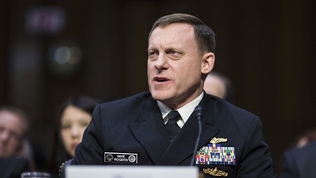 Admiral Mike Rogers was simultaneously director of the National Security Agency and the US Cyber Command.