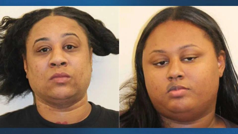 Video shows women accused of stealing meat fighting with checkout workers