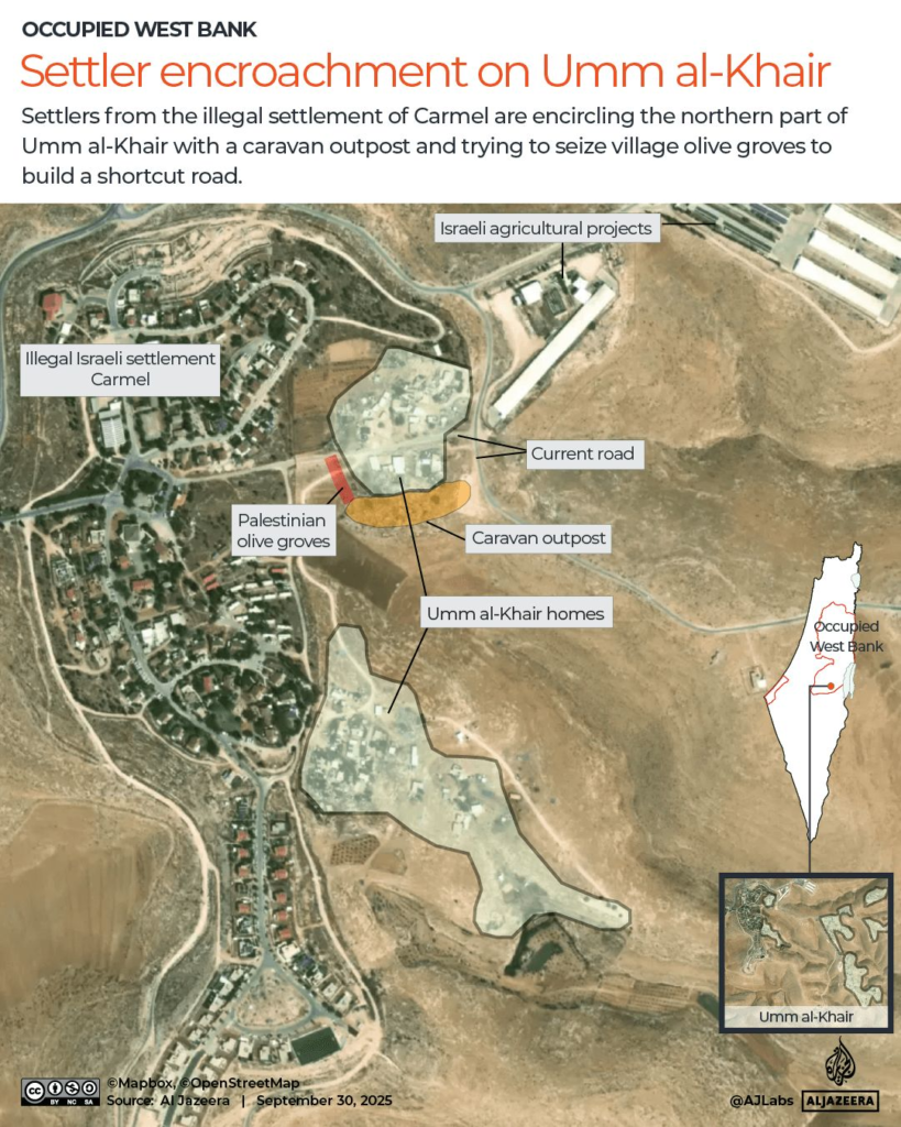 INTERACTIVE - Umm al-Kheir map Palestine occupied West Bank-1759227366