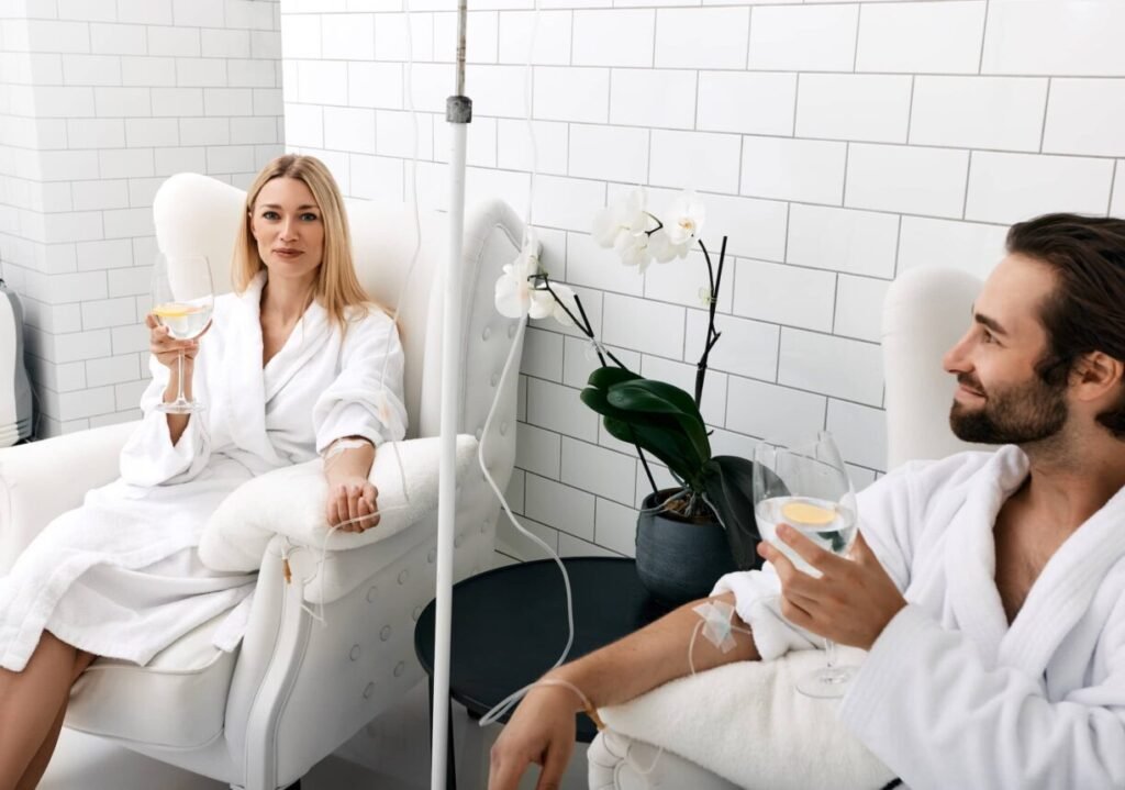 IV Therapy Couple