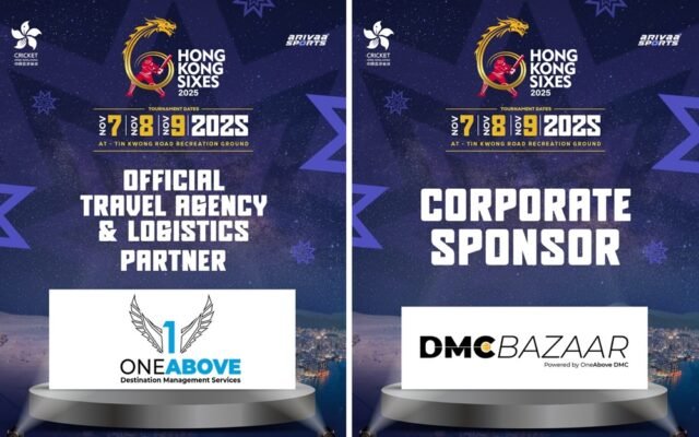 OneAbove DMC and DMCBazaar partner with Hong Kong Sixes 2025 as Official Travel and Logistics Partner