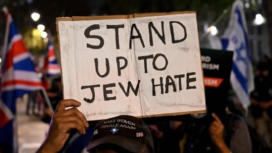 Jewish neighbourhoods in Melbourne and Sydney have in recent months been hit by a wave of antisemitic vandalism.(AFP file photo)
