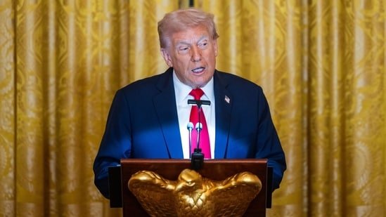 Trump did not elaborate on how he would follow through with his threat, which he posted on Truth Social. (Bloomberg)