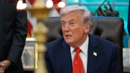 President Donald Trump recently brokered a ceasefire in the Middle East to halt Israel's actions in Gaza.(AP)