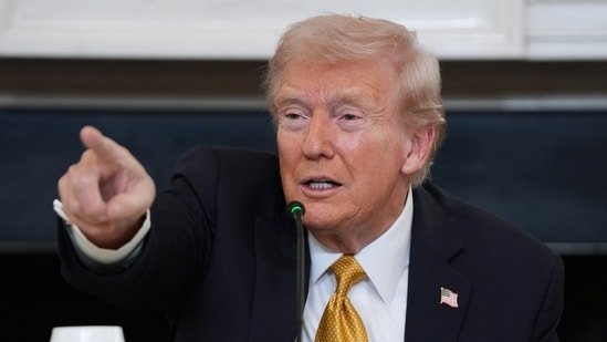 US President Donald Trump cancelled an upcoming meeting with Putin saying that it "didn't feel right". (AP)