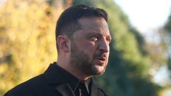 Zelensky visited the White House a day after Trump spoke by telephone with Russia's President Vladimir Putin.(AP)