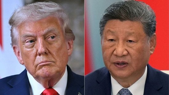 As part of a trip to Asia, Trump will meet Xi next week in South Korea, the White House said earlier.(File/AFP)