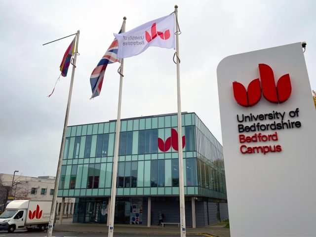 University of Bedfordshire entrance Image Bedford Borough Council