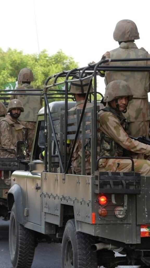 The Pakistani government has responded to the protests with a show of strength, deploying additional police and Rangers personnel in Muzaffarabad and other districts.(File )