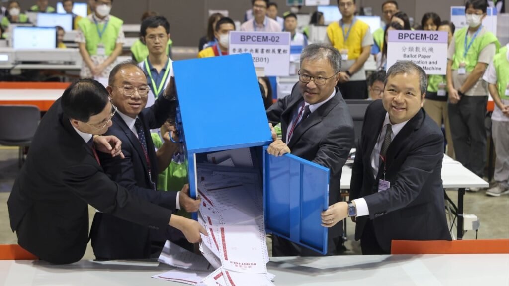 Hong Kong sets 2-week nomination period for Legislative Council election