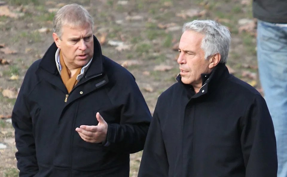 Prince Andrew strolling in New York's Central Park with Jeffrey Epstein